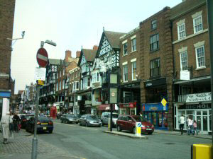 Bridge Street. The site of Old Lamb Row